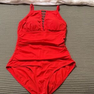 Jantzen Red Women's One Piece Swimsuit